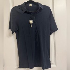 NWT men’s navy swet tailor SS polo shirt. Size S